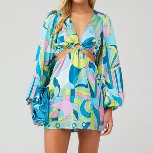 Show Me Your Mumu Go Out Cut Out Mini Dress